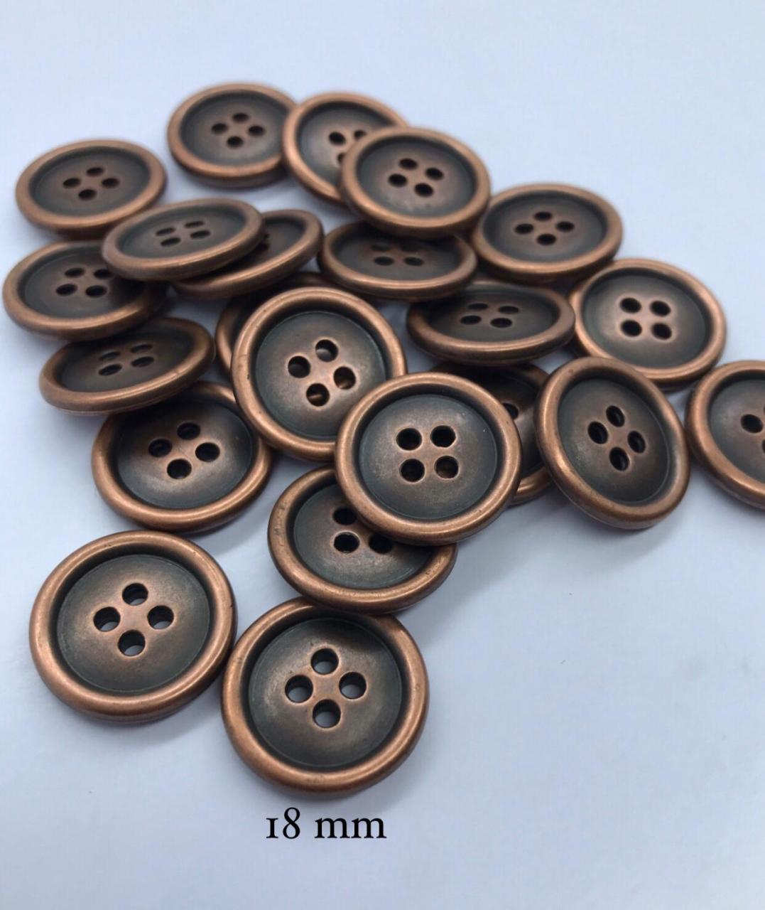 METALİZE DÜĞME ESKİTME  1.8 cm