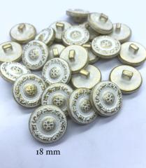 METALİZE DÜĞME ESKİTME  1.8 cm