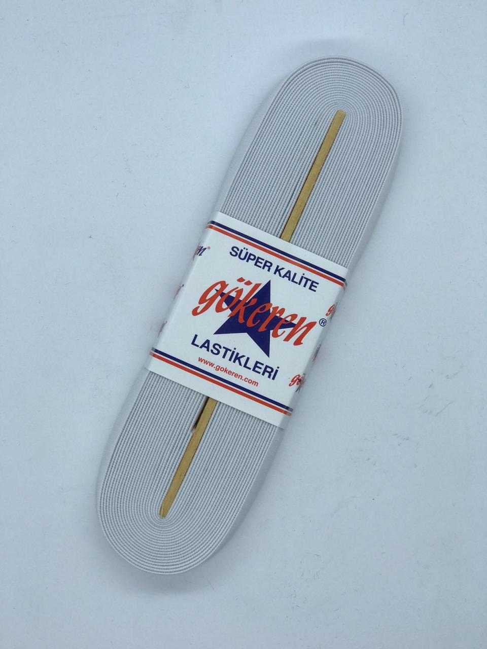 ENLİ BEYAZ LASTİK 1.5 cm