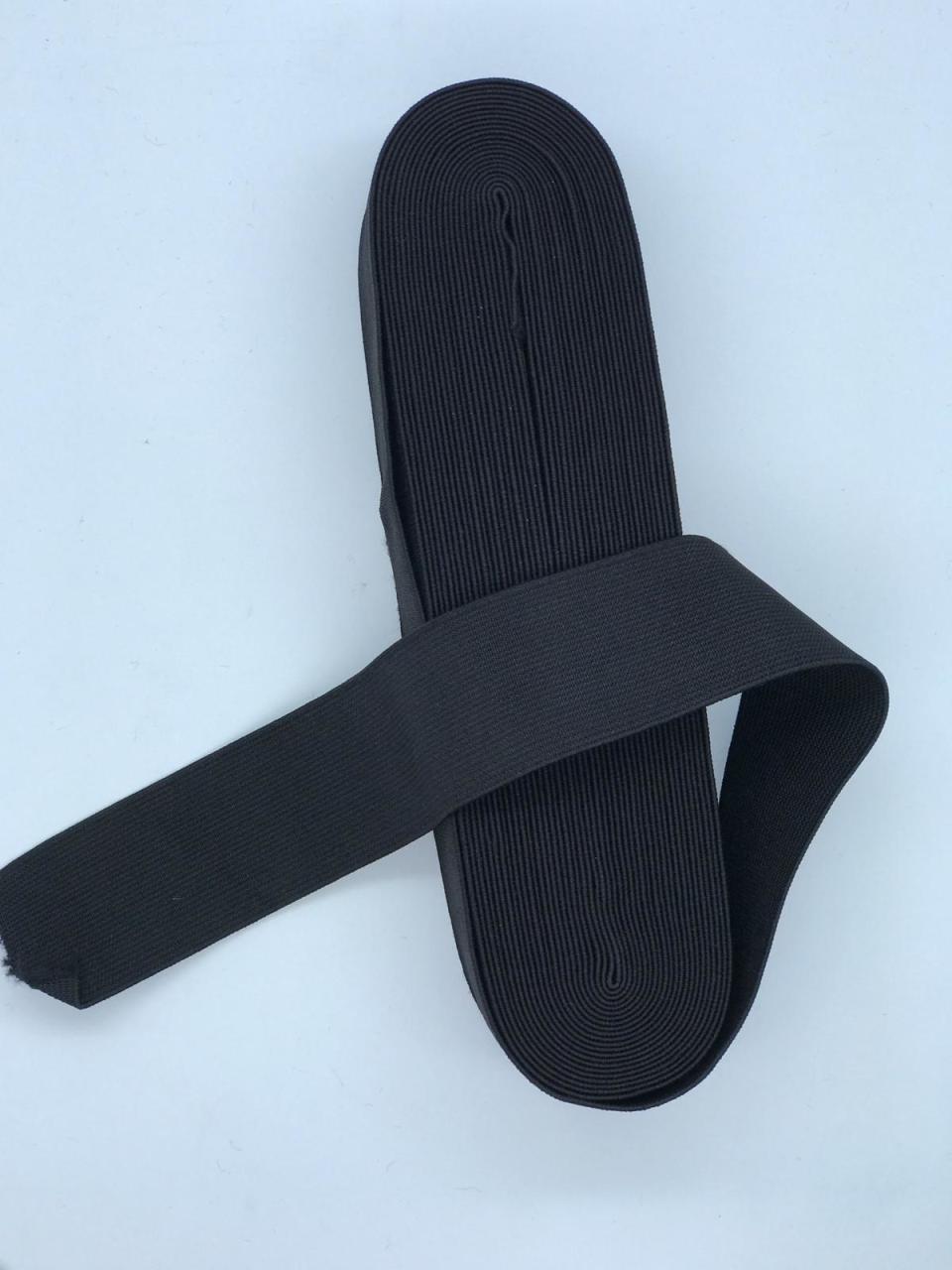 ENLİ SİYAH LASTİK 3.5 cm