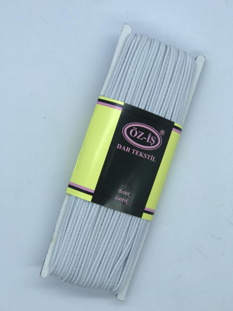 BEBE LASTİĞİ BEYAZ 20 m