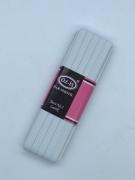 1 cm ENLİ LASTİK BEYAZ 10 m