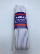 YUVARLAK BEL LASTİĞİ BEYAZ 10 m