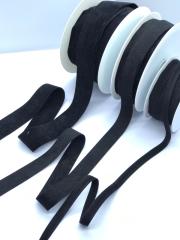 SÜET KURDELE SİYAH 1 cm