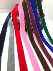 KADİFE KURDELE 20mm Yeşil