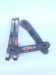 SATEN KURDELE (1 cm) 10 m gri