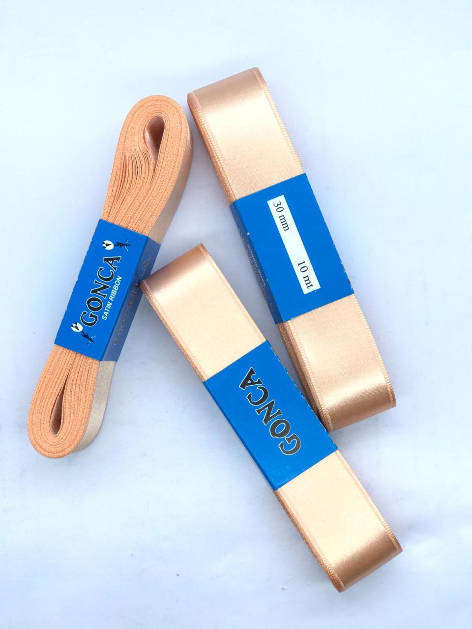 SATEN KURDELE (3 cm) 10 m somon