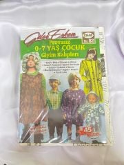 GÜLER ERKAN 0-7 YAŞ ÇOCUK GİYİM KALIPLARI NO:82