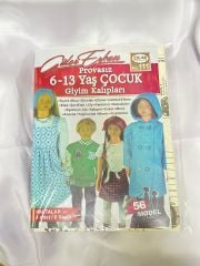 GÜLER ERKAN 6-13 YAŞ ÇOCUK GİYİM KALIPLARI NO:111