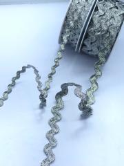 ZİKZAK SUTAŞI GÜMÜŞ SİMLİ 14 mm