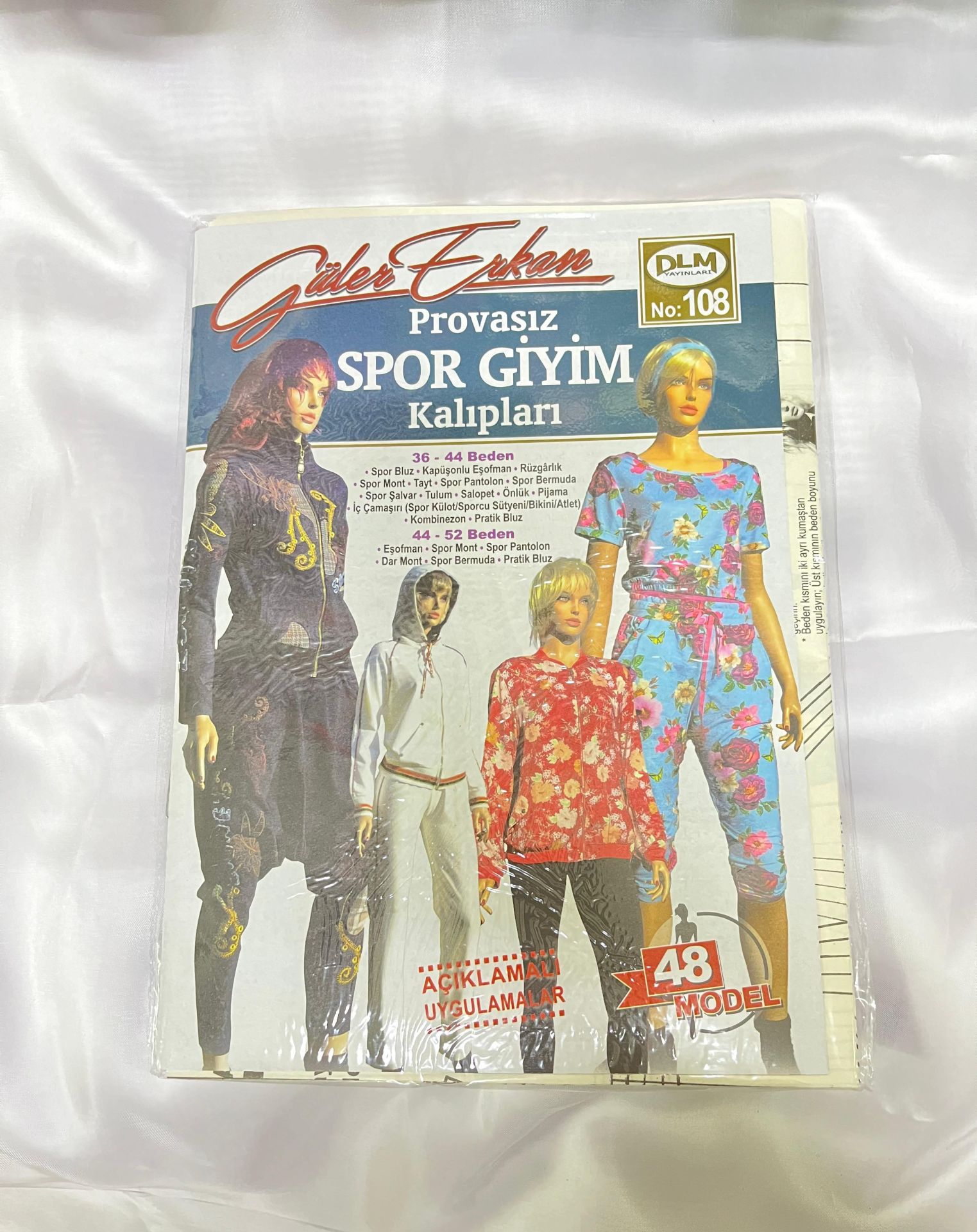 GÜLER ERKAN SPOR GİYİM KALIPLARI NO:108