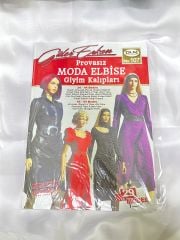 GÜLER ERKAN MODA ELBİSE GİYİM KALIPLARI NO:107