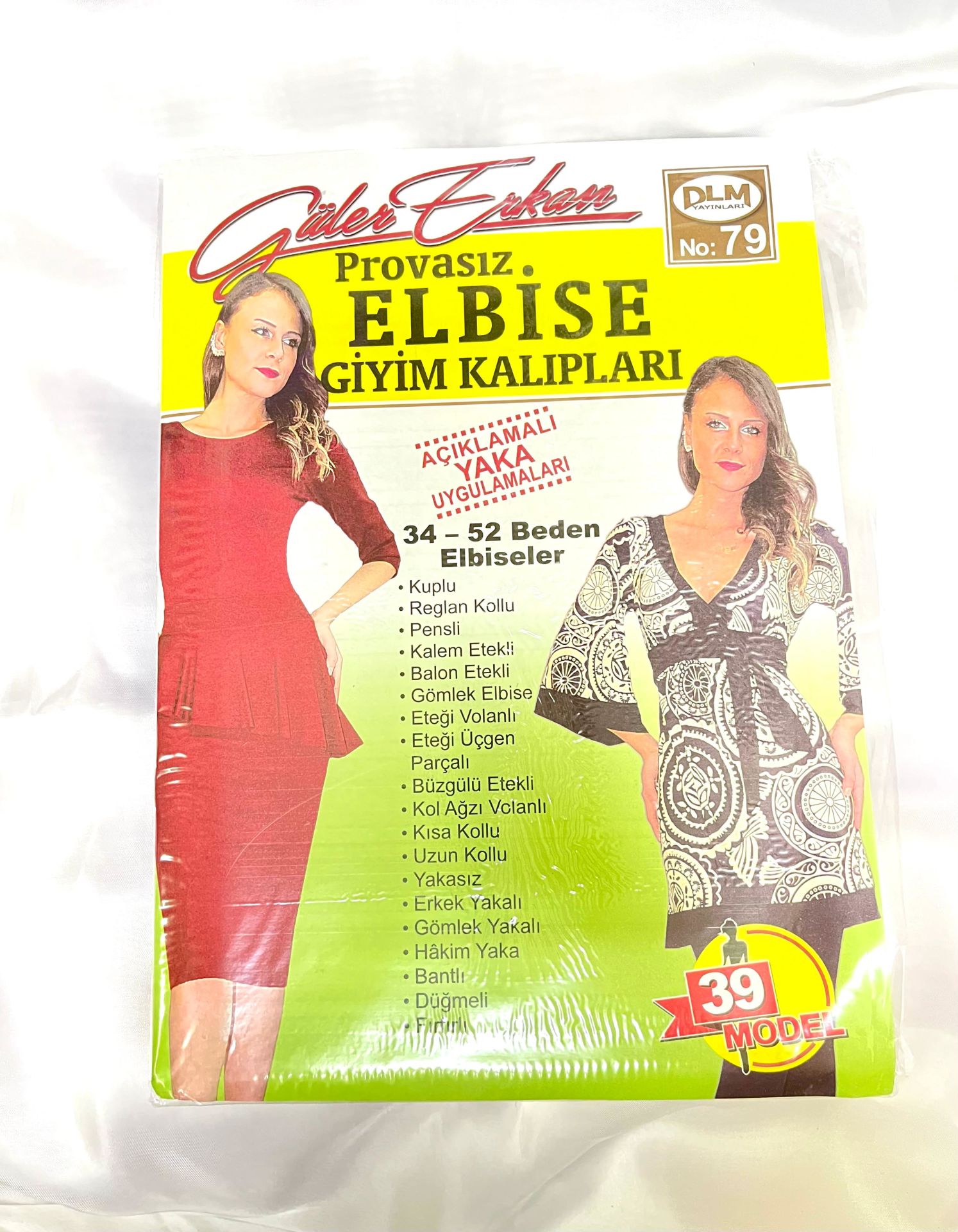 GÜLER ERKAN ELBİSE GİYİM KALIPLARI NO:79