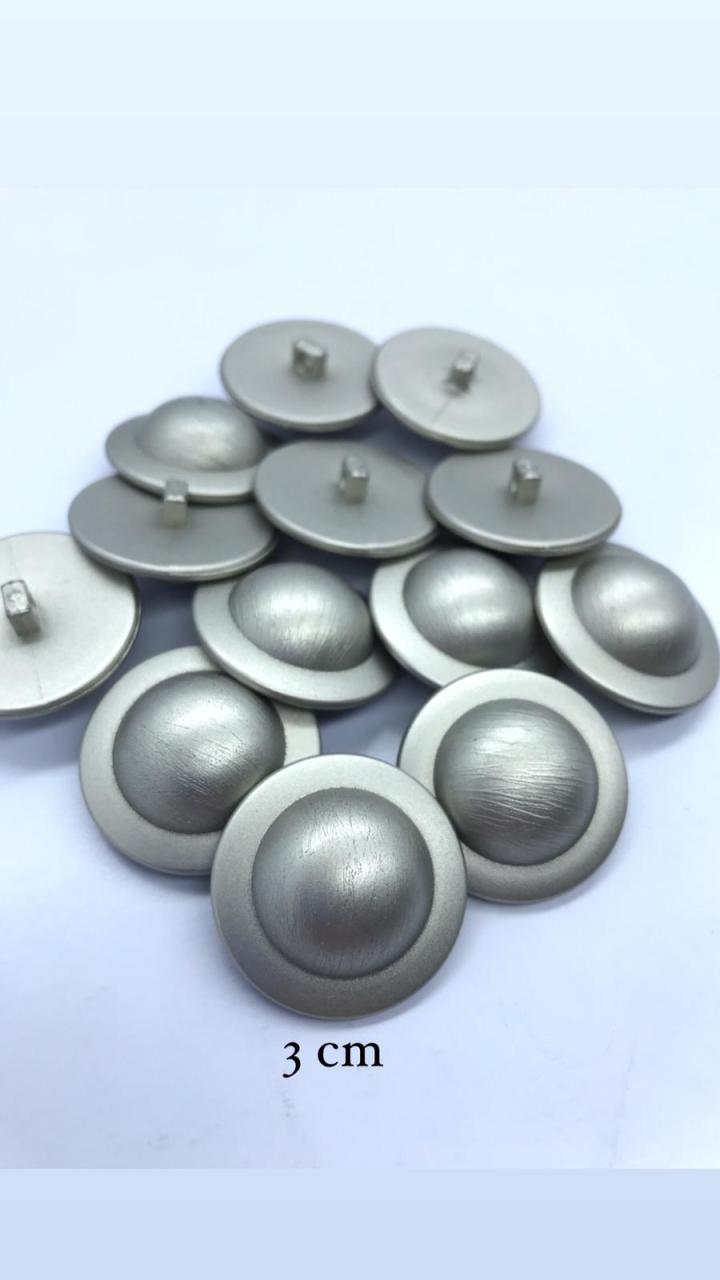 METALİZE DÜĞME ANTİK 3 cm