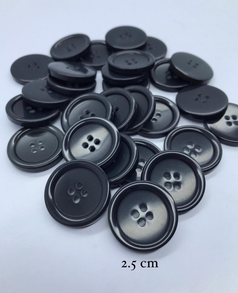 ERKEK KABAN DÜĞMESİ LACİVERT 2.5cm