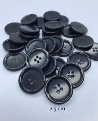 ERKEK KABAN DÜĞMESİ LACİVERT 2.5cm