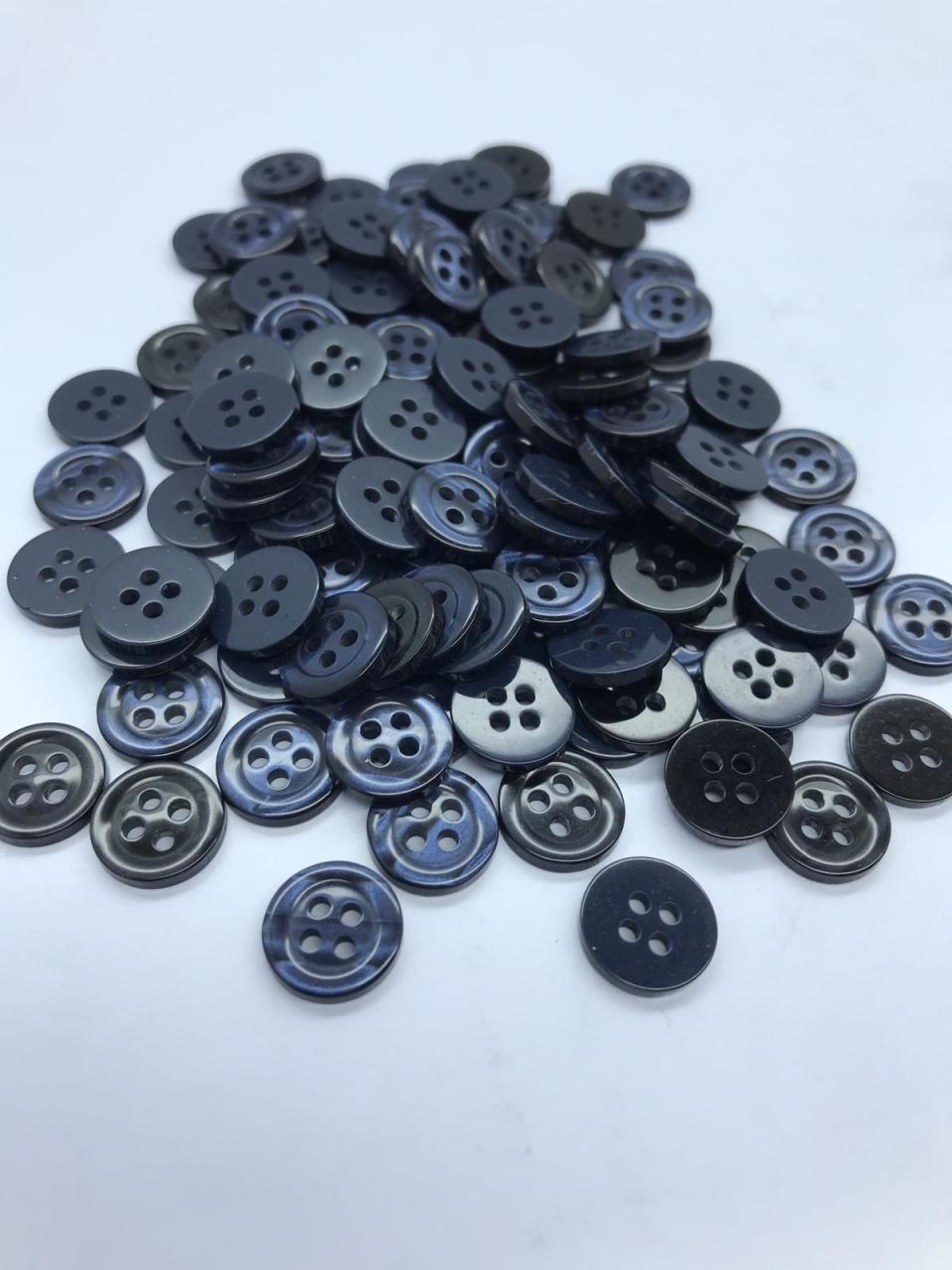 ERKEK GÖMLEK DÜĞMESİ LACİVERT 1cm 144adet