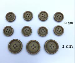 KEMİK CEKET DÜĞMESİ TAKIM