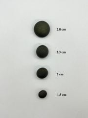 İTALYAN PLASTİK BOMBELİ HAKİ DÜĞME