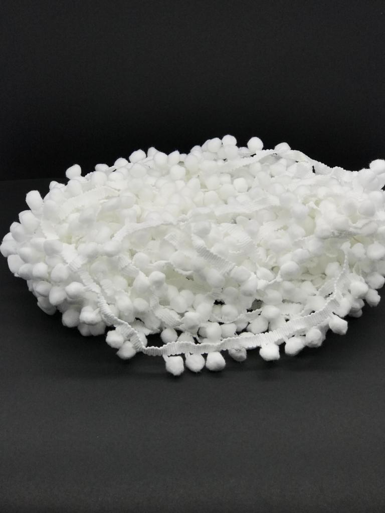 ŞERİT PONPON BEYAZ