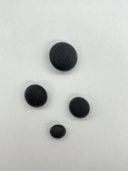 İTALYAN PLASTİK BOMBELİ LACİVERT DÜĞME