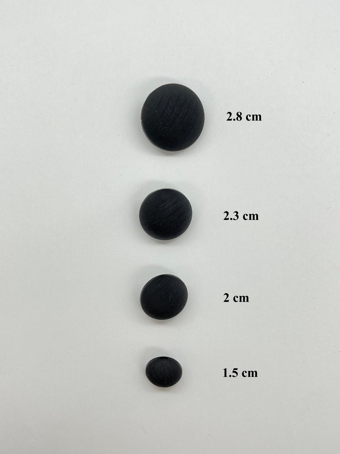 İTALYAN PLASTİK BOMBELİ LACİVERT DÜĞME