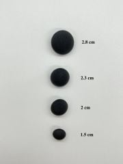 İTALYAN PLASTİK BOMBELİ LACİVERT DÜĞME