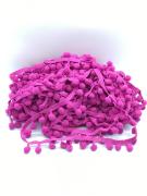 ŞERİT PONPON FUŞYA PEMBE