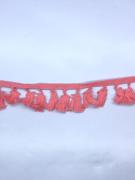 PAMUKLU ŞERİT SAÇAK PEMBE