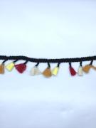 PAMUKLU ŞERİT SAÇAK RENKLİ