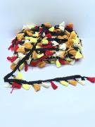 PAMUKLU ŞERİT SAÇAK RENKLİ