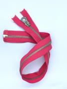 METAL DİŞLİ FERMUAR PEMBE 55cm