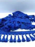 PAMUK ŞERİT SAÇAK SAKS MAVİSİ